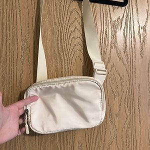 Cream Belt Bag
